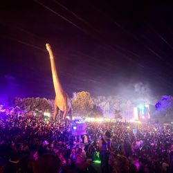 Overall view of the main stage area