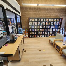 Natchitoches Parish Library - The magazine area also has free coffee, tea, and cocoa available for patrons using the library.