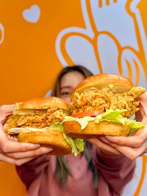Crispy Burger by null
