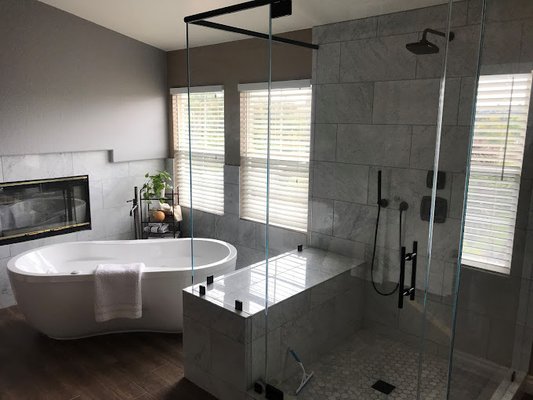 Stone Work Excellence: Marble, Granite, and Travertine - We are experts in a wide range of materials, including Ceramic, Porcelain, Marble, Granite, Slate, Limestone, Travertine, and more. Our skilled team works with both residential remodels and new construction projects, ensuring that each installation is executed with precision and care. Known for our professionalism, quality, and reliability, Charmet Tile is proud to be one of the most respected tile installers in the industry.