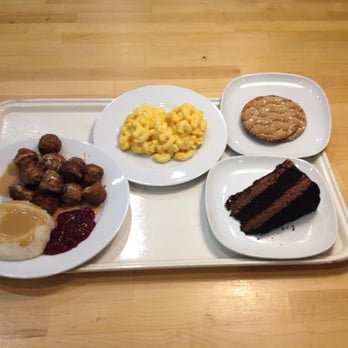 IKEA - Meatballs, gross mac n cheese (what was I expecting/thinking), flat bread and chocolate cake - Home Decor Near Me - Burbank, California IKEA - Meatballs, gross mac n cheese (what was I expecting/thinking), flat bread and chocolate cake - Home Decor Near Me - Burbank, California