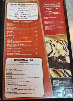 Menu photo 2 Michael's Pizza Bar and Grill Modesto, CA Menu photo 2 Michael's Pizza Bar and Grill Modesto, CA