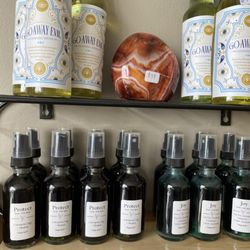 Lovestones - Protection and Joy Spray 

Go away evil cleansing water from India.