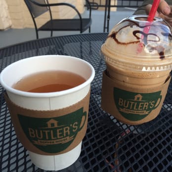 Gladly Coffee - China Jasmine tea and mocha frappe - Coffee & Tea Near Me - Spring Valley, California