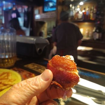 Murray's Saloon & Eatery - Bacon wrapped stuffed shrimp with cream cheese and jalopinos! - Karaoke Near Me - Big Bear Lake, California