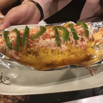 Maneki Sushi - Jalapeño roll is so full of cheese and baked. Good for non raw sushi lovers - Japanese Near Me - Union City, California Maneki Sushi - Jalapeño roll is so full of cheese and baked. Good for non raw sushi lovers - Japanese Near Me - Union City, California