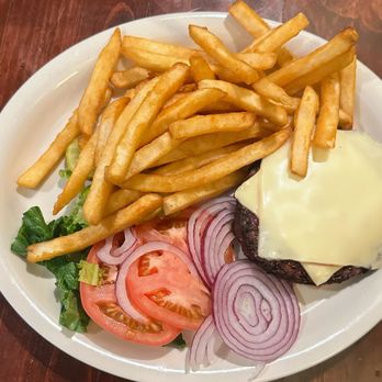Knotty Pine Grill & Tavern - Bison burger without the bun - American Near Me - Sanbornville, New Hampshire Knotty Pine Grill & Tavern - Bison burger without the bun - American Near Me - Sanbornville, New Hampshire