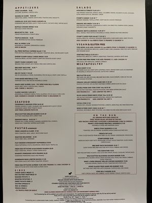 Menu photo 6 Stamp Bar & Grill San Carlos, CA