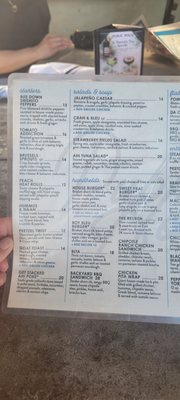 Menu photo 1 Public House Temecula Temecula, CA