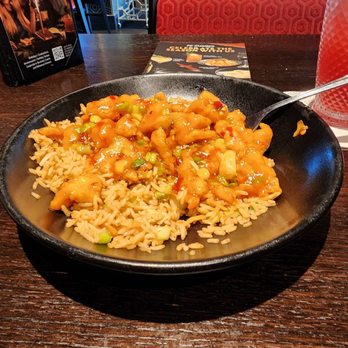 P.F. Chang's - Spicy chicken with fried rice. - Chinese Near Me - Houston, Texas P.F. Chang's - Spicy chicken with fried rice. - Chinese Near Me - Houston, Texas