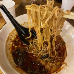 Vegetarian Hell Ramen level 3