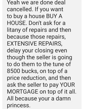 Freeman's Lakeside Realty - These are text messages the owner Matt Freeman sent me because I wanted plumbing repairs on a home that I was paying top dollar for. - Real Estate Services Near Me - Lake Isabella, California Freeman's Lakeside Realty - These are text messages the owner Matt Freeman sent me because I wanted plumbing repairs on a home that I was paying top dollar for. - Real Estate Services Near Me - Lake Isabella, California