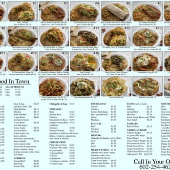 El Norteño - Menu 2 - Mexican Near Me - Phoenix, Arizona El Norteño - Menu 2 - Mexican Near Me - Phoenix, Arizona