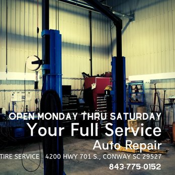 TJ’s Tire Service - Auto Repair Near Me - Conway, South Carolina TJ’s Tire Service - Auto Repair Near Me - Conway, South Carolina