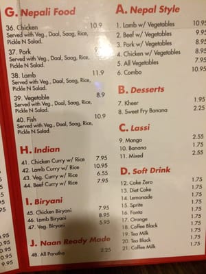 Menu photo 6 Subba Asian Restaurant Pittsburgh, PA