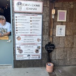 Cara's Cookie Company - Menu