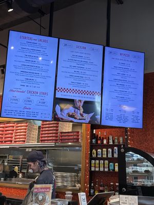 Dough Counter Pizza by null