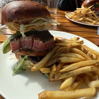 Nelson's - Seared Ahi Tuna Sandwich - Seafood Near Me - Rancho Palos Verdes, California
