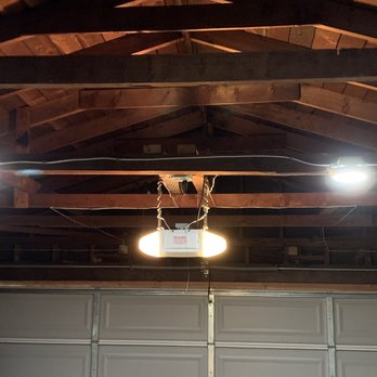 J.R. Sexton Electric - Installed new lighting in the garage - Electricians Near Me