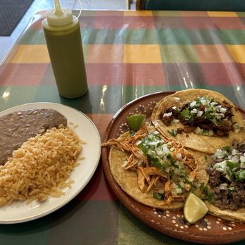 RC Tacos - Taco assortment with beans and rice - Mexican Near Me - Richland Center, Wisconsin RC Tacos - Taco assortment with beans and rice - Mexican Near Me - Richland Center, Wisconsin