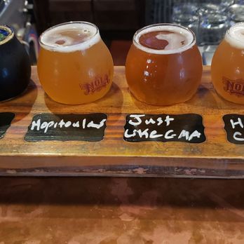 NOLA Brewing - Flight - Breweries Near Me - New Orleans, Louisiana NOLA Brewing - Flight - Breweries Near Me - New Orleans, Louisiana