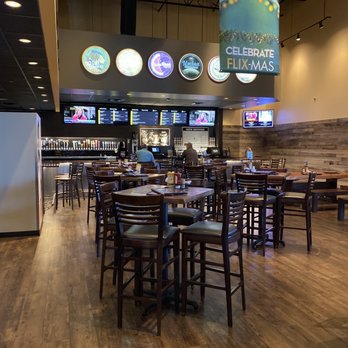 Flix Brewhouse - Round Rock - At area with many TVs not pictured. - Cinema Near Me - Round Rock, Texas Flix Brewhouse - Round Rock - At area with many TVs not pictured. - Cinema Near Me - Round Rock, Texas