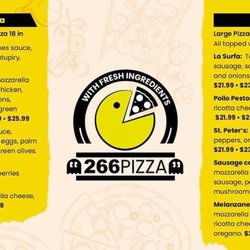266 Pizza - Menu