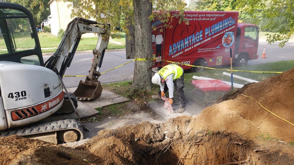 Slide of Advantage Plumbing