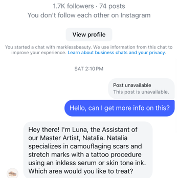 Markless Beauty - Tattoo Near Me - Hallandale , Florida Markless Beauty - Tattoo Near Me - Hallandale , Florida