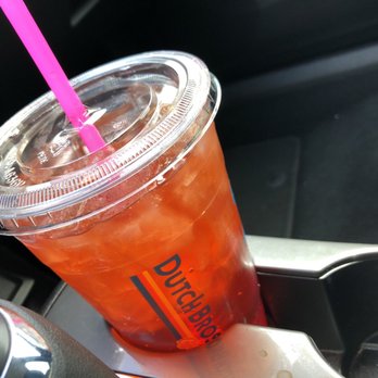 Dutch Bros Coffee - Large iced sugar free as possible with 1/2 scope of extra watermelon. Free birthday drink! Weeee! Love freebies! - Coffee & Tea Near Me - Tempe, Arizona Dutch Bros Coffee - Large iced sugar free as possible with 1/2 scope of extra watermelon. Free birthday drink! Weeee! Love freebies! - Coffee & Tea Near Me - Tempe, Arizona