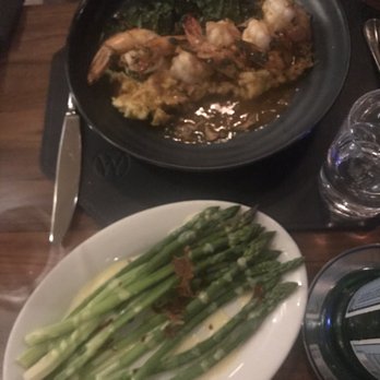 Max Downtown - Colossal Shrimp Scampi and asparagus - Bars Near Me - Hartford, Connecticut Max Downtown - Colossal Shrimp Scampi and asparagus - Bars Near Me - Hartford, Connecticut