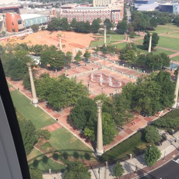 Centennial Olympic Park - View of park from Skyview - Parks Near Me - Atlanta, Georgia
