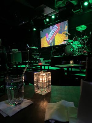 Photo of Adair's Saloon - Dallas, TX, US. Seat by the stage