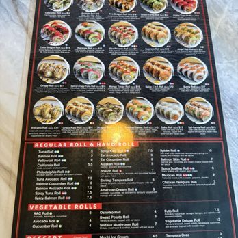Sushi Taku - Menu Back - Sushi Bars Near Me - Charlotte, North Carolina