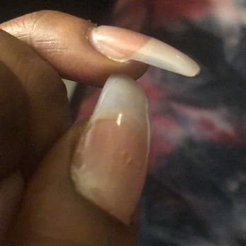 One Stop Nails & Spa - Acrylic half way missing - Nail Salons Near Me - Chicago, Illinois
