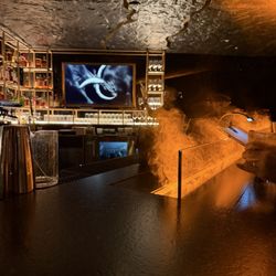 The bar