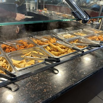 Golden Koi Buffet - Fried food section - Buffets Near Me - Roseville, California Golden Koi Buffet - Fried food section - Buffets Near Me - Roseville, California
