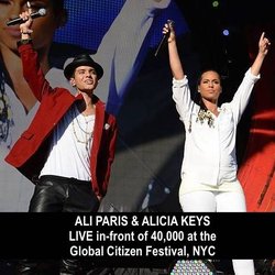 Sweet Notes Piano & Voice Lessons - ALI PARIS & ALICIA KEYS 
LIVE in-front of 40,000 at the Global Citizen Festival, NYC