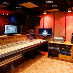 Omega Recording Studios - Studio C Control Room ft. our API 24x8 Split Analog Console