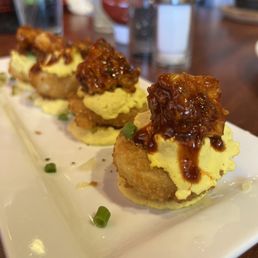 Buffalo Shrimp Deviled Egg Platter (12)**