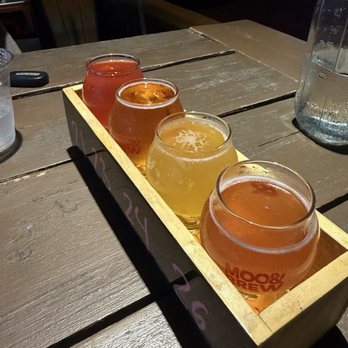 Moo & Brew - Flight - Beer Bar Near Me - Charlotte, North Carolina