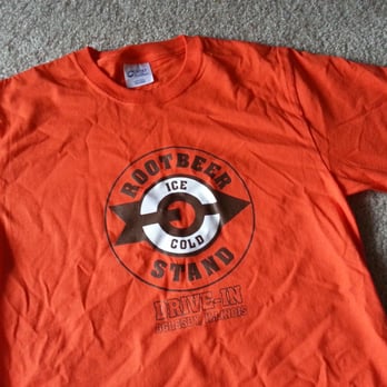 The Rootbeer Stand - $10 t-shirts! This is their most current design. It also comes in brown. - American Near Me - Oglesby, Illinois The Rootbeer Stand - $10 t-shirts! This is their most current design. It also comes in brown. - American Near Me - Oglesby, Illinois