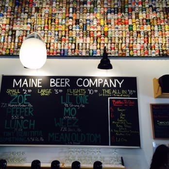 Maine Beer - Interior - Breweries Near Me - Freeport, Maine