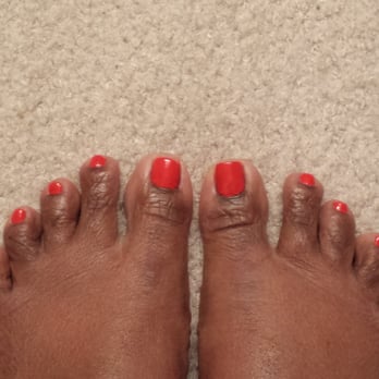 B Nails Salon - Pedicure (don't laugh at my 'lil fat toes!). OPI color (it's pretty). No design. $35! Too much. - Nail Salons Near Me - Denver, Colorado B Nails Salon - Pedicure (don't laugh at my 'lil fat toes!). OPI color (it's pretty). No design. $35! Too much. - Nail Salons Near Me - Denver, Colorado