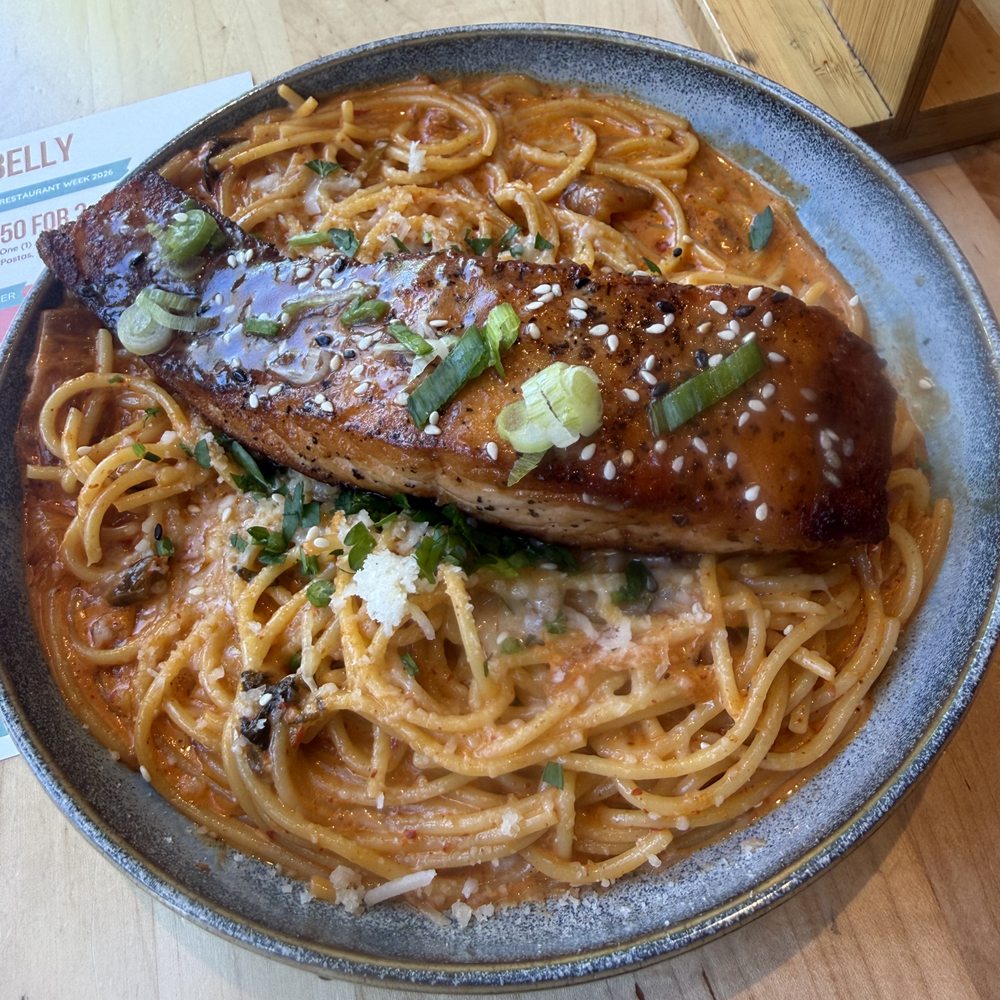 Belly - kimchi pasta - Mexican Near Me - Oakland, California Belly - kimchi pasta - Mexican Near Me - Oakland, California