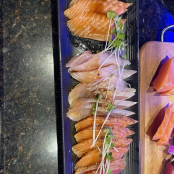 Show Sushi - The Carpaccio's various fish - Sushi Bars Near Me - San Dimas, California Show Sushi - The Carpaccio's various fish - Sushi Bars Near Me - San Dimas, California