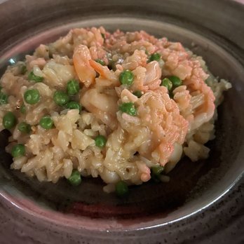 Baci Bistro - Risotto with Shrimp and peas. - Italian Near Me - Kailua, Hawaii