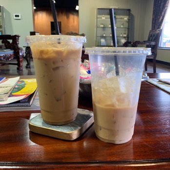 Mulberry Cafe - Left vanilla chai tea latte Right Vanilla latte - Breakfast & Brunch Near Me - Midland, Texas Mulberry Cafe - Left vanilla chai tea latte Right Vanilla latte - Breakfast & Brunch Near Me - Midland, Texas