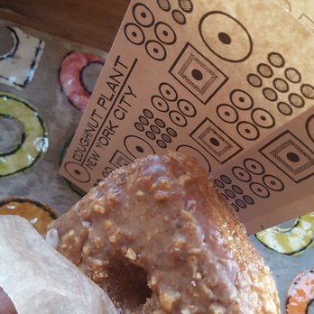 Doughnut Plant - Peanutbutter & Banana Stuffed Jam Doughnut - Donuts Near Me - Brooklyn, New York