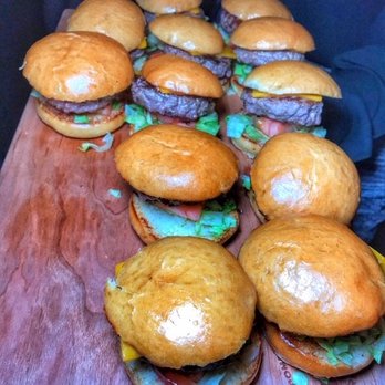 Bacall's - mini sliders @sydthekideats - New American Near Me - New York, New York